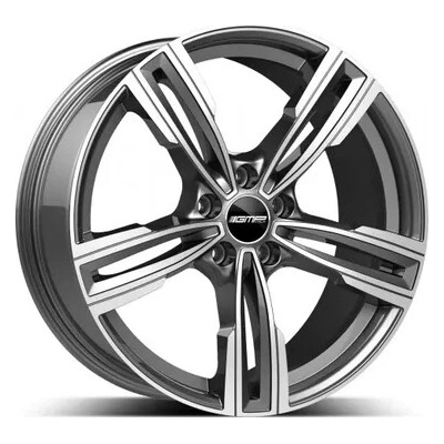 GMP REVEN 8.5X20 5X120 ET33 graphite polished