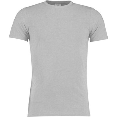Kustom Kit pánske tričko KK504 light grey marl