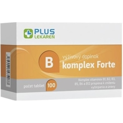 Plus Lekáreň B Komplex Forte 100 tabliet