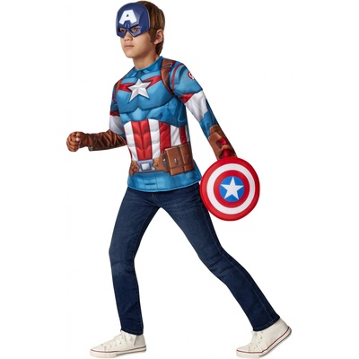 Avengers: Captain America tričko s vypchávkami a maska