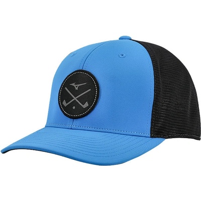 Mizuno Crossed Clubs Mesh Cap blue Brilliant Blue
