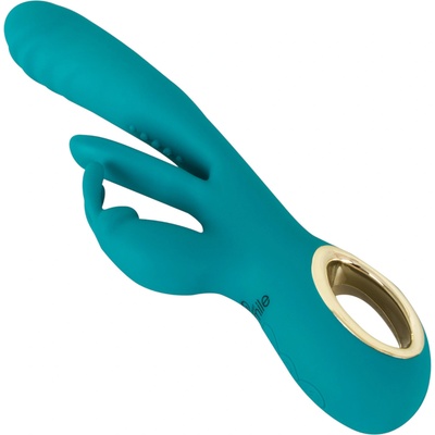 Sweet Smile Smile - вибратор за G-точка и клиторен стимулатор (зелен)