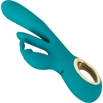 Sweet Smile Smile - вибратор за G-точка и клиторен стимулатор (зелен)