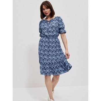 Moodo Синя дамска рокля на цветя Moodo Moodo | Sin | ЖЕНИ | XS