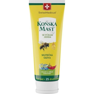 Swissmedicus Konská masť so včelím jedom 75 ml