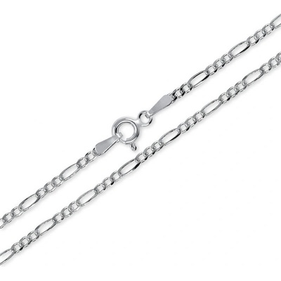 Soliter Strieborný náramok Figaro 19 cm 461 086 00165 04