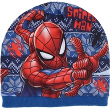 SpiderMan čepice Spiderman modrý lem