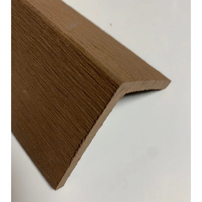Zakončovací lišta L 55x55mm Teak