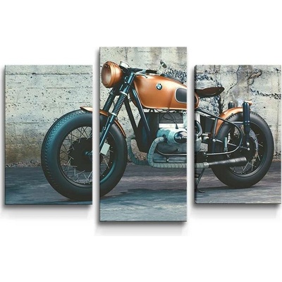 Sablio Obraz - 3-dílný Motorka - 75x50 cm