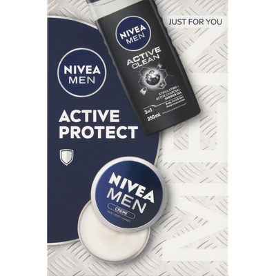 Nivea Men Creme Duo Sprchový gél 250 ml a krém 75 ml Darčekové balenie