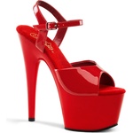 Pleaser USA Pleaser Adore-709 Red/Red 36