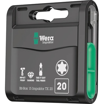 Wera TX 20 x 25 mm 15 dílný 057772