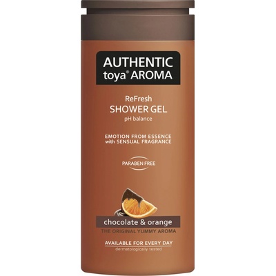 Authentic Toya Aroma Chocolate & Orange sprchový gél 400 ml