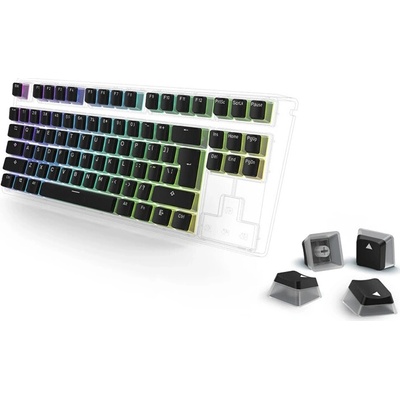 Hama uRage Doubleshot PBT "Keycap" set UK/US Čierna 217894