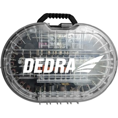 DEDRA 08T700 Příslušenství k víceúčelové frézce sada 287 kusů