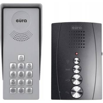 EURA ADP-38A3 Dverový telefón ENTRA grafitový