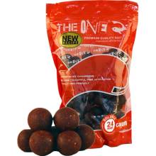 THE ONE Rozpustné boilies Soluble Red 1 kg 24 mm