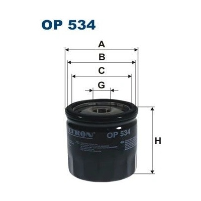 Olejový filter FILTRON OP 534