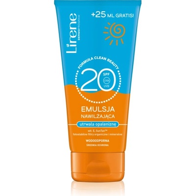 Lirene Sun care хидратиращ защитен крем SPF 20 175ml