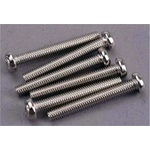 Traxxas кръстата винт M3x23mm полукръгла глава цинк. (6)