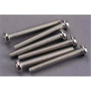 Traxxas кръстата винт M3x23mm полукръгла глава цинк. (6)
