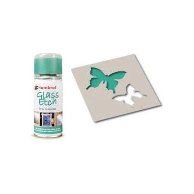 Humbrol sprej na sklo AD7703 Glass Etch Green