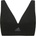 adidas Sport Active Seamless Micro Stretch Long Line Plunge Bra - Black