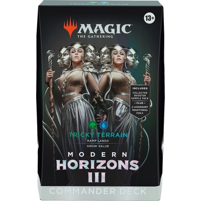 Wizards of the Coast Magic the Gathering Modern Horizons 3 Commander Deck Tricky Terrain