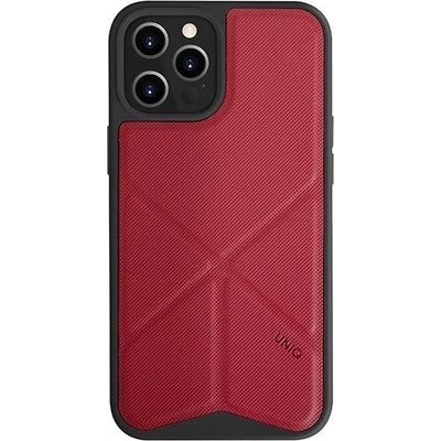 Uniq Калъф за телефон UNIQ Transforma за Apple iPhone 12 Pro Max, червен (8886463674734)