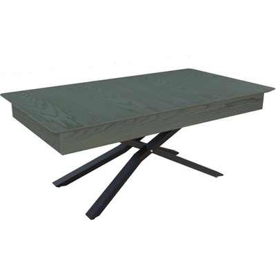 IVM BG Разтегателна маса Мегара с плот МДФ фурнир - зелена