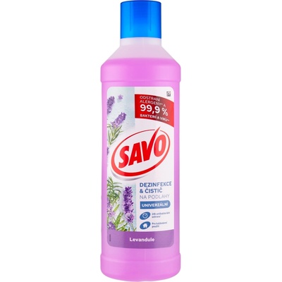 Savo Препарат за подове Savo 1л без хлор Лавандула