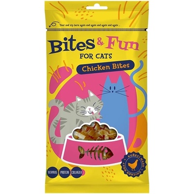 Akinu Bites&Fun Kuřecí kousky 60 g