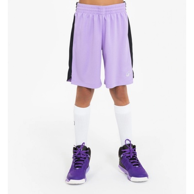 TARMAK dětské basketbalové kraťasy SH 500 FIALOVÁ|černá