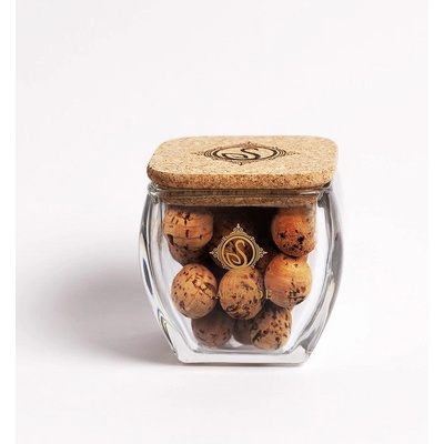 Essencias de Portugal SAUDADE Aroma difuzér s korkovými kuličkami Zelený čaj růže 200 g