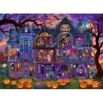 Ravensburger - Puzzle Monster House Party 100XXL - 100 piese