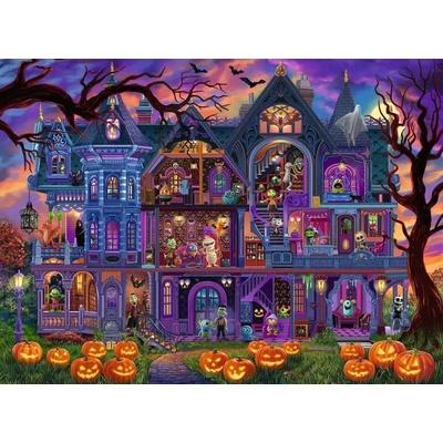 Ravensburger - Puzzle Monster House Party 100XXL - 100 piese