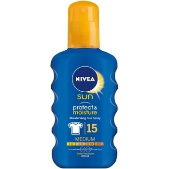 Image 1 of Nivea Sun Protect & Moisture спрей за загар 200 мл