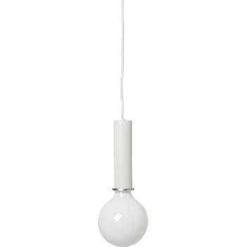ferm LIVING Висяща лампа Socket Pendant голяма бяла (1104269675)