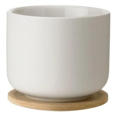 Stelton Šálek na čaj s podtáckem THEO pískový 200 ml
