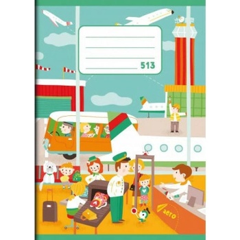 Notes školský zošit linajkový 513 A5