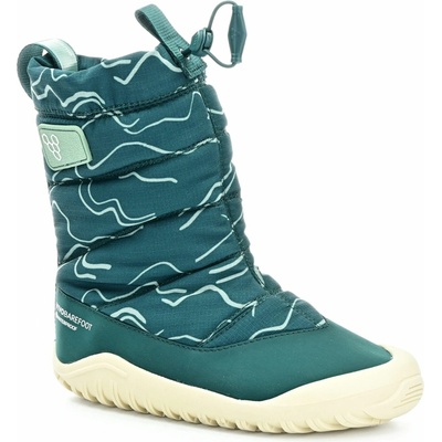Vivobarefoot Tracker Boot AT Deep Teal zimné barefoot snehule