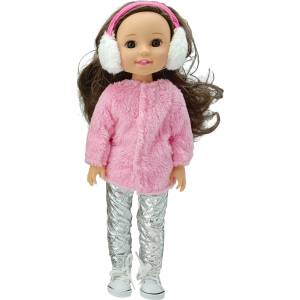 Moni Кукла Moni Toys - Fairy Doll, в зимно облекло, 38 cm (111818)