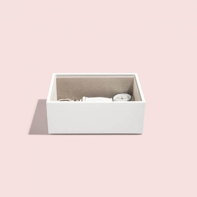 Stackers box na šperky White Mini Open bílá
