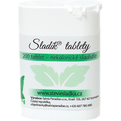 Sladík Stévie sladká 200 tablet