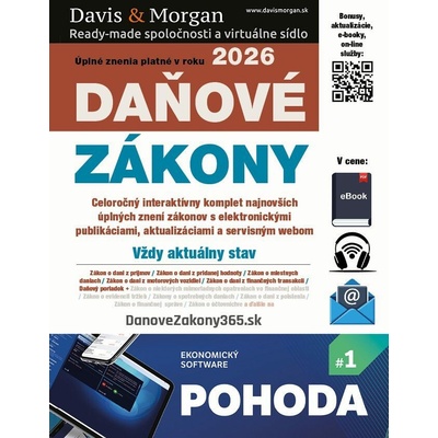 Daňové zákony 2026 SR XXL ProFi