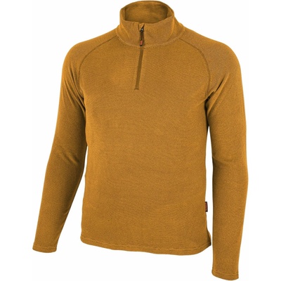 Bennon POLAROS SWEATSHIRT OCHER Fleecová mikina Okrová