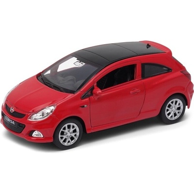 Welly Opel Corsa OPC Strieborná 1:34