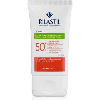 Rilastil Acnestil защитен матиращ крем за лице SPF 50+ 40 гр