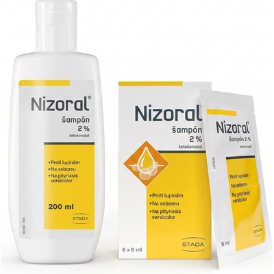 Nizoral šampón 2% 200 ml