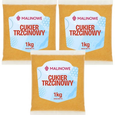 Malinowe Trstinový cukor 3 kg